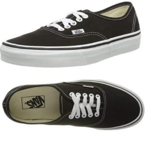 Vans Unisex Authentic Sneaker (schwarz) für 22,90€ (statt 27€)