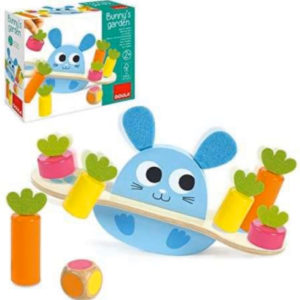 Goula Bunny&#039;s Garden, Holzspielzeug, Würfelspiel, Balancierspiel, FSC zertifiziertAmazon Prime]