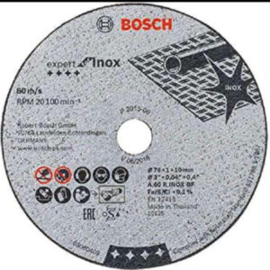 Bosch Professional 5x Trennscheibe Expert for Inox, f. Edelstahl, 76 x 10 x 1 mm [Amazon Prime]