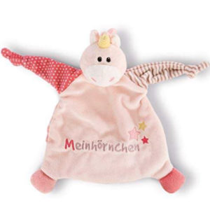 NICI My First NICI - Schmusetuch Einhorn Stupsi &#034;Meinhörnchen & Kleine Maus&#034; 25x25cm für je 7,77€ (Amazon Prime)