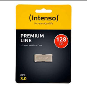 Intenso 128 GB USB-Stick Premium Line USB 3.0 Read: 35MB/s Write: 20MB/s(Amazon Prime)