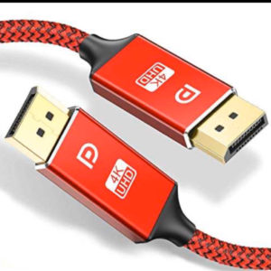 ALCLAP DisplayPort Kabel 2n 4K (DP 1.4, 1.2, 1.0)[Amazon Prime]