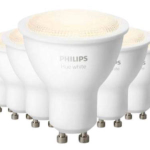 6x Philips Hue White LED-Spots | 5.5 W | GU10 (iBOOD)