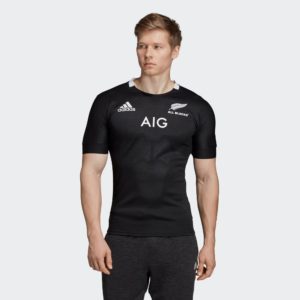 🏉 Adidas All Blacks Neuseeland Rugby Heim Trikot für 33,94€ inkl. Versand