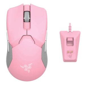 🤩 RAZER Viper Ultimate kabellose Gaming Maus mit Ladestation in Quartz Pink für 74,99€ (statt 120€)