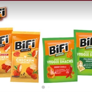 BiFi Chicken oder Veggie SnacksGratis testen