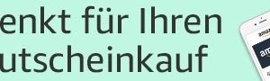 *6€ geschenkt* für 60€-Amazon-Geschenkgutschein bis 31.10 21