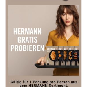 GRATIS HERMANN Produkte testen bis 31.12.21