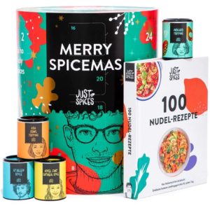 ⭐️ Just Spices Gewürz Adventskalender für 84,99€ 👉 24 Gewürze in Originalgröße + Kochbuch