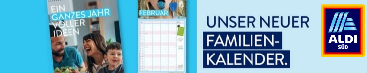 Aldi Süd Familienkalender