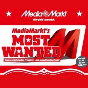 MediaMarkt Most Wanted Flyer - z.B. BOSE TV Speaker für 209€ (statt 229€)