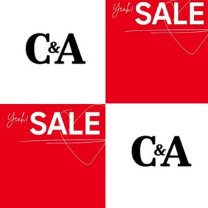 😍 C&amp;A Season Sale mit bis zu 70% Rabatt +20% Extra-Rabatt über die App – nur noch heute