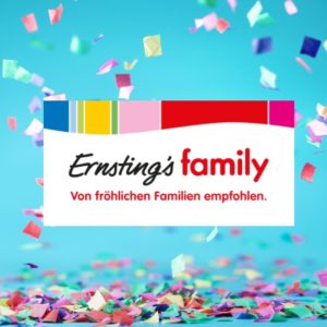 15% Rabatt bei Ernsting's Family gewinnen - in der App
