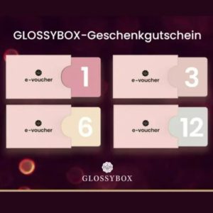 Glossybox 20% auf Gutscheine - Boxen schon ab 10€