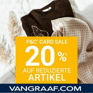 Van Graaf: 20% auf Sale-Artikel