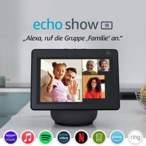 Amazon Echo Show 10 Smart Speaker (3. Generation) für 179,99€ (statt 234€)