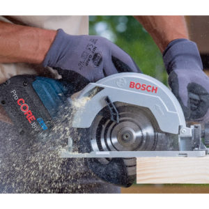 Bosch Pro­fes­sio­nal 18V System Akku Kreissäge GKS 18V-57 G für 124,76€ (statt 146€)