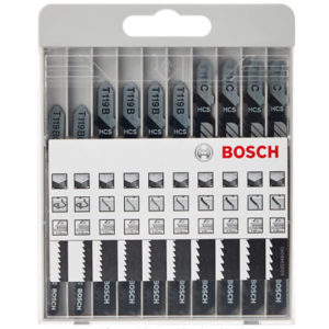 Bosch Professional 10tlg. Stichsägeblatt-Set (Basic für Holz) für 5,74€ (statt 8€) *Prime*