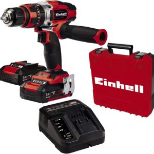 Einhell Akkuschrauber TE-CD 18/48 Li-i Kit Power X-Change mit Schlagfunktion für 90,14€ (statt 114€)