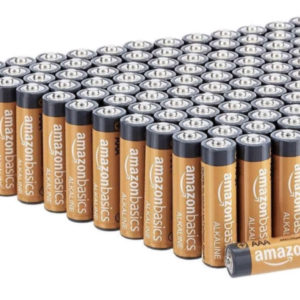 100  Stück Amazon Basics AAA (Amazon Prime)