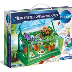 Clementoni 69490 Galileo Science – Mein erstes Gewächshaus, Pflanzkasten(Amazon Prime)