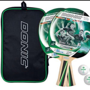 Donic-Schildkröt Tischtennis-Set Top Teams 400, 2 Schläger, 3 Bälle & Tasche (Amazon Prime)