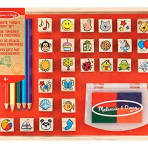 Melissa & Doug Lieblingssachenstempelset | Kunsthandwerk | Stempelset (Amazon Prime)