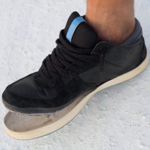 Schuh kaputt