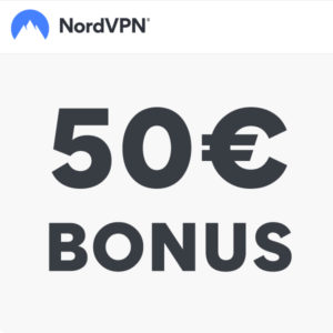 *Jetzt 50€ Bonus* 🔒 NordVPN 2 Jahre + 3 Monate für eff. 1,24€ pro Monat