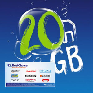Für junge Leute 🔵 20GB LTE & 5G Allnet für eff. 11,11€/Monat dank 120€ Bonus + 100€ Wechselbonus + 0,00€ AG (o2 Free M)