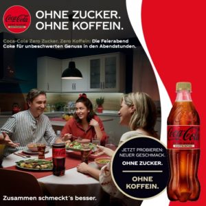 Coca Cola Zero Koffeinfrei *Gratis/Aktionswebsite*