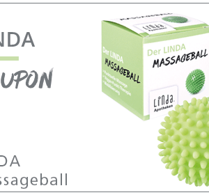 GRATIS &#034;LINDA Massageball&#034; in den Linda Apotheken vor Ort ab 10€ Einkauf