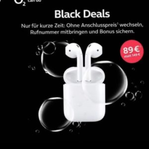 [Nur lokal / vor Ort in o2-Shops] Apple Air Pods