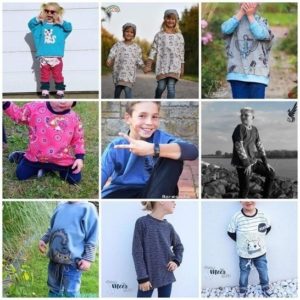 GRATIS Schnittmuster für Kinderpullover kostenlos downloaden bei Makerist