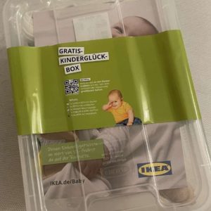 GRATIS "Kinderglück-Box" inkl. 10€ Gutschein bei Ikea bis 31.12.21 für Schwangere (regional in Düsseldorf)