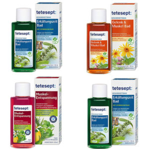 ⏰ endet! Tetesept Bäder und Geschenksets ab 3,11€ - Wohlfühlbader, Gesundheitsbäder etc.