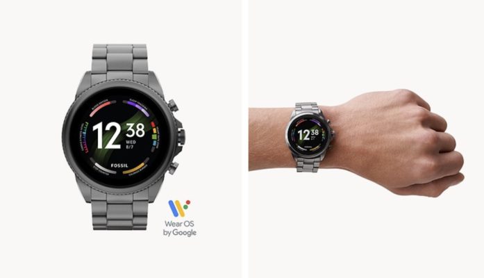 Gen 6 Smartwatch Edelstahl rauchgrau