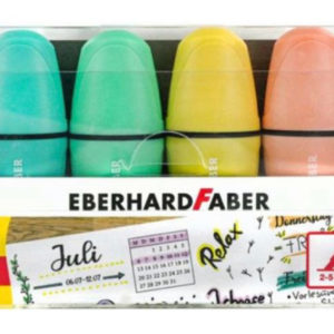 Eberhard Faber Mini Textmarker mit Keilspitze, Pastell Farben, 6er Etui für 1,87€ (Müller Abholung)