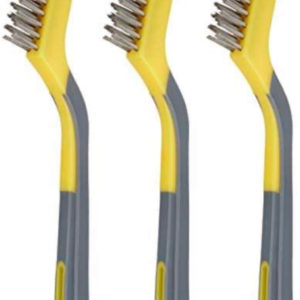 Amazon Basics - Mini-Bürsten, Edelstahl, weicher Griff, 3 Stück(Amazon Prime)