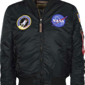 Alpha Industries MA-1 VF NASA in Schwarz (Stylefile)