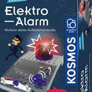 KOSMOS Elektro-Alarm, Elektro-Bausatz für Alarmanlage Blinkendes Warnlicht, Sirene, Experimentierset für 6,69€ (Amazon Prime)