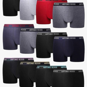 Für Studenten 25,01% Rabatt - ANTONIO ROSSI Herren Fitted Boxer Hipster (12er Pack)