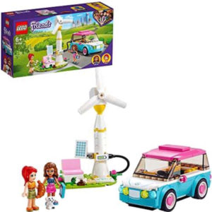 LEGO 41443 Friends Olivias Elektroauto Set, mit Mini Puppen Olivia & Mia und Spielzeugauto (Amazon Prime)