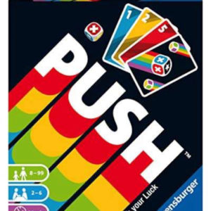 Ravensburger Push, Kartenspiel für Erwachsene und Kinder(Amazon Prime)