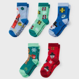 C&A: Multipack 5er Lego Weihnachtssocken für Kinder für 1,99€ inkl. Versand!