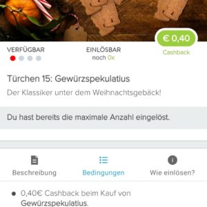 Gewürzspekulatius für €0,59 statt €0,99 (Marktguru)