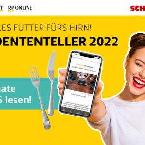 GRATIS 12 Monate lang die RP Online lesen + *15 Euro Amazon-Gutschein*! (für Studierende)