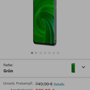 Realme X50 Pro 5G für 370,99€ (statt 529€)