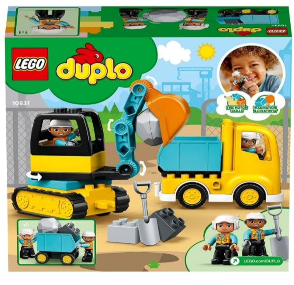 👷🏻‍♂️ LEGO 10931 duplo Bagger und Laster für 13,99€ (statt 18€)