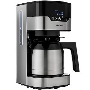 ☕ MEDION Kaffeemaschine mit Thermoskanne und Timer (MD18458) für 34,99€ (statt 41€)
